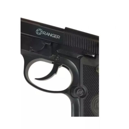 RANGER M92 FULL AUTO BLOWBACK air pistol, 4.5 BBs, 18 shots. KWC