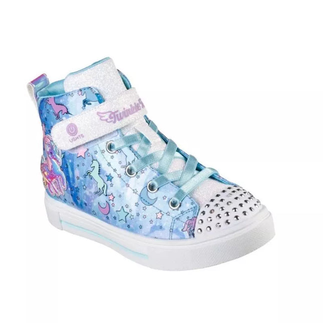 Skechers S Lights Twinkle Sparks Unicorn Daydream Jr 314800L-BLMT batai