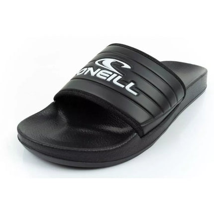 O'neill Kelso Slider vyriškos sportinės šlepetės, patogios, juodos