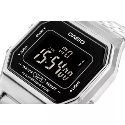 CASIO Vintage LA680WA-1BDF Women's Watch + BOX