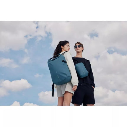 XD DESIGN WATERPROOF BACKPACK URBAN WATER RESISTANT SAGE BLUE PN: P706.2815