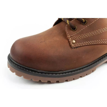 Vyriški Wrangler Arch Chelsea tipo batai, elegantiški aulinukai, natūrali oda, rudi