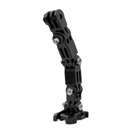 GoPro šalmo tvirtinimo priedų rinkinys sportinėms kameroms GoPro, DJI, Insta360, SJCam, Eken (GoPro dviračio šalmo smakro laikiklis)