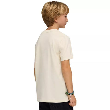 Puma ESS Small No. 1 Logo Centered Tee for Kids Beige 692975 87