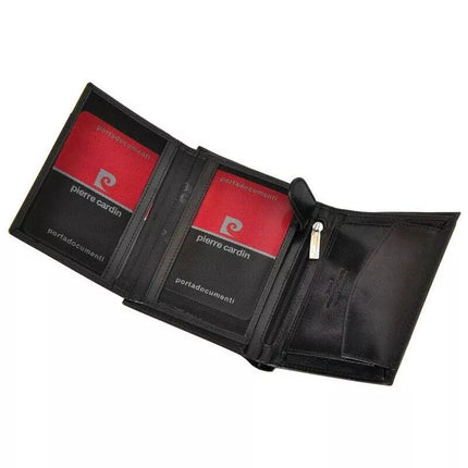 Pierre Cardin Men's Premium Leather RFID Zipper Wallet - YS520.1-326