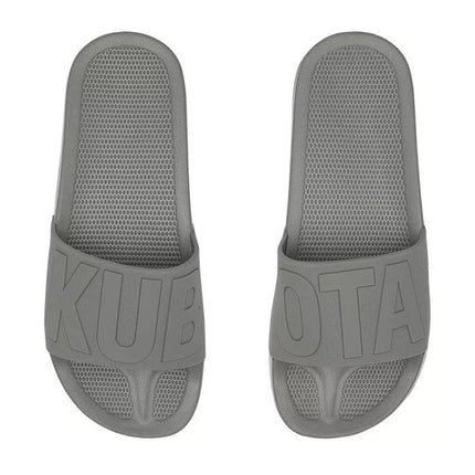 Kubota paprastos vienspalvės baseino šlepetės pilkos K25SS-101-005-22-1