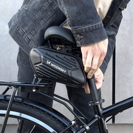 Wozinsky Waterproof Under-Saddle Bag 1.5L Black (WBB27BK)