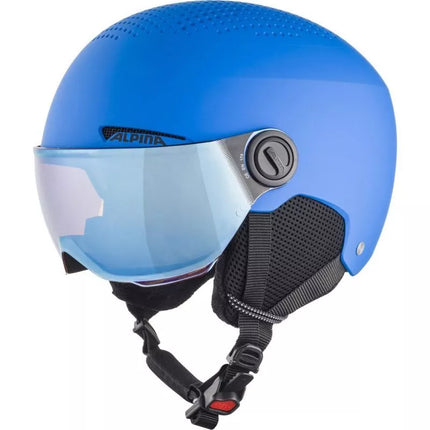 ALPINA ZUPO VISOR Q-LITE Mėlynas 54-58 slidinėjimo šalmas