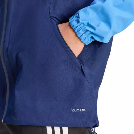 Vyriška adidas Tiro 26 lietaus striukė, tamsiai mėlyna JY8963