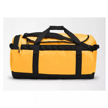 The North Face Base Camp Duffel L Sports Bag 95L Polyester Black, Yellow
