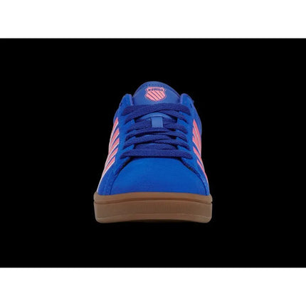 K-swiss COURT TIEBRK II SDE DAZZLING BLUE/PINK LEMONADE/GUM-M sportbačiai (99492-480-M)