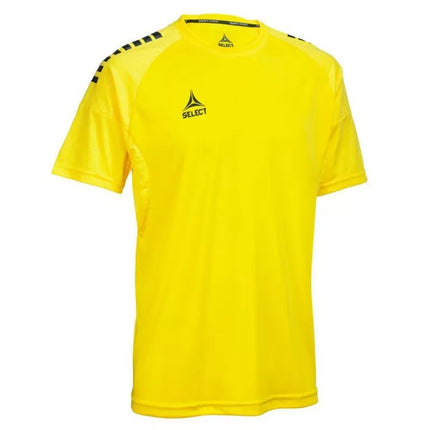 SELECT Ispanijos v25 geltoni/juodi futbolo marškinėliai