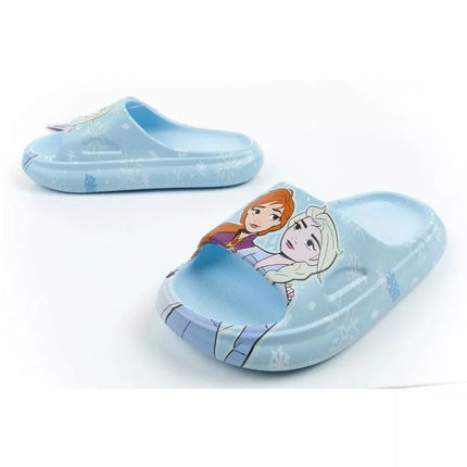 Leomil Frozen flip-flops for girls, light fairy-tale shoes
