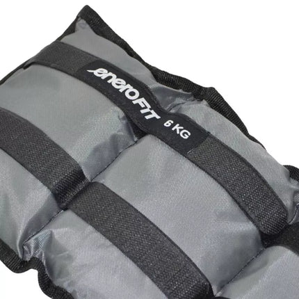 ENERO FIT pilkas svoris 12KG (2x6KG)