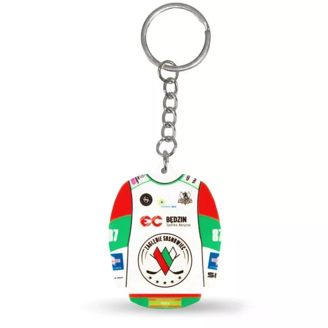 Zagłębie Sosnowiec marškinėlių raktų pakabukas (namų) SREBBREKH-ZS