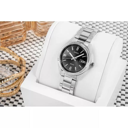 Laikrodis moterims CASIO LTP-1302PD-1A1VEG + Dėžutė