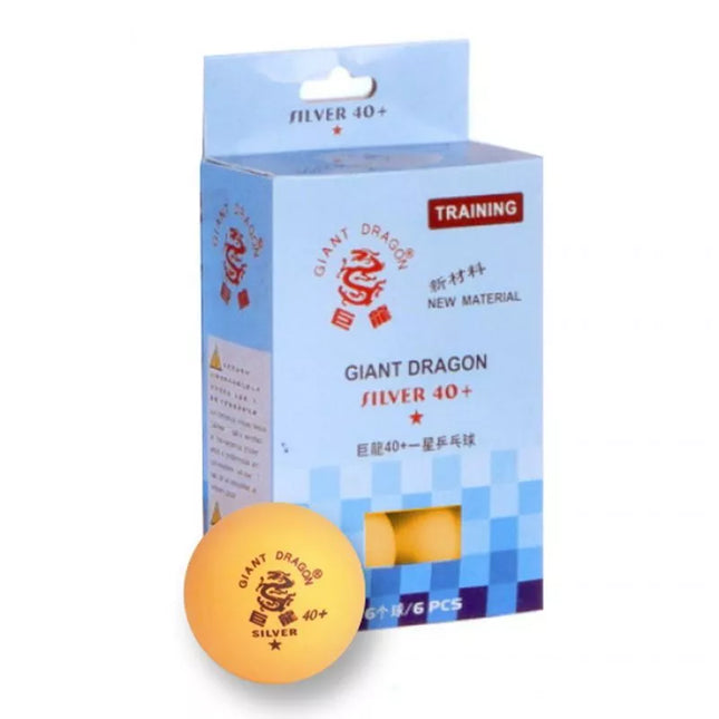 SMJ Silver Star 6 vnt. stalo teniso kamuoliukų rinkinys 8341