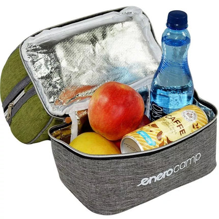 BAG WITH THERMAL INSULATING COMPARTMENT 23X13X27CM 7L ENERO CAMP