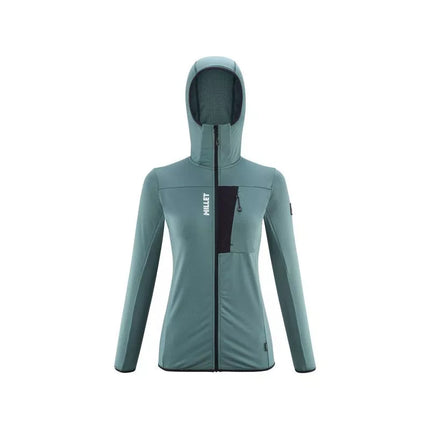 MILLET W Trilogy Lightgrid Hoodie Jacket Green