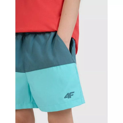 Boys' beach shorts 4F 4FJWSS25UBDSM116-46S