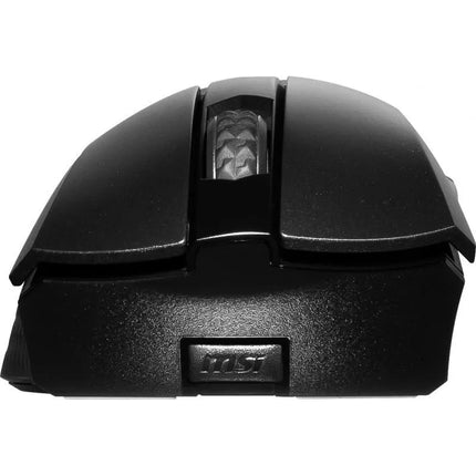 MSI CLUTCH GM51 LENGVA BELAIDĖ Žaidimų pelė Dešinė Rankai RF Belaidis + „Bluetooth“ + USB Type-C Optinė 26000 DPI