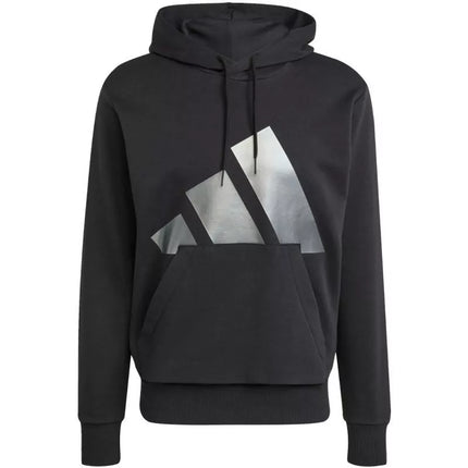 Men's adidas Holiday 3S Hoodie Black JM1698