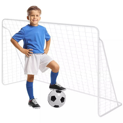 ENERO FOOTBALL GOAL WITH NET 240x150x90CM FI 25 and 22mm