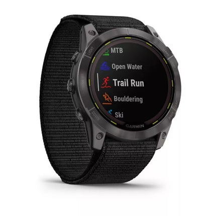 Garmin Enduro 2 Solar Black Carbon Gray DLC Ti Ultrafit Band 010-02754-01 sportinis laikrodis