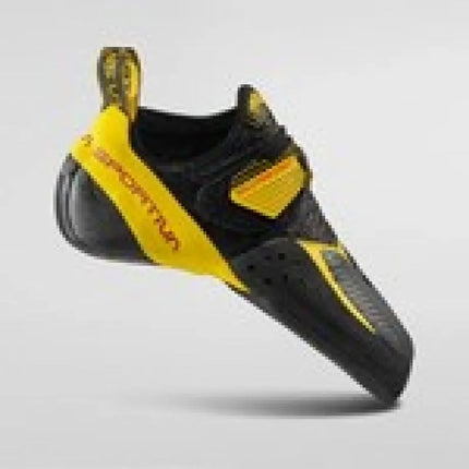 LA SPORTIVA Solution Comp laipiojimo bateliai, juodi-geltoni, 40 dydis