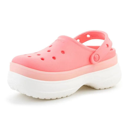 CROCS CLASSIC FROSTED STACKED CLOG GUAVA 212567-6UI