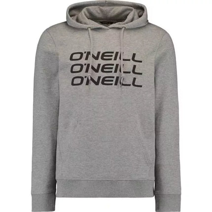 O'neill men's sweatshirt with kangaroo pocket, Triple, fashionable gray