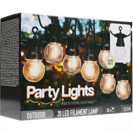 Sodo girlianda vakarėliui su 20 LED