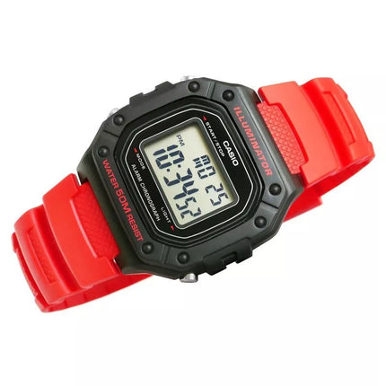 CASIO W-218H-4B Vyriškas laikrodis + Dėžutė