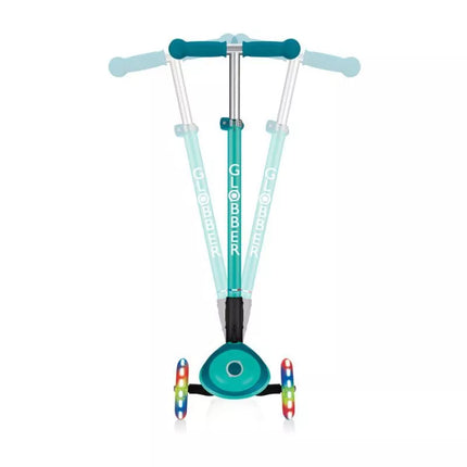 Globber Primo Foldable Plus Lights Jr 439-107 3 ratų paspirtukas