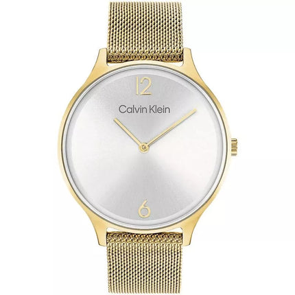 CALVIN KLEIN Nesenstantis tinklinis laikrodis moterims 25200003 + Dėžutė