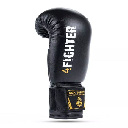 6oz Boxing Gloves for Kids - 4Fighter Black