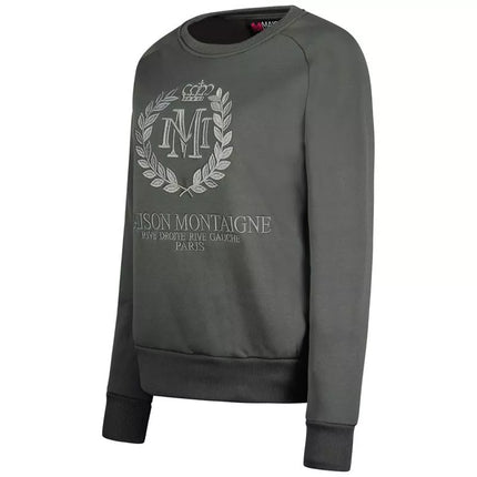 Maison Montaigne FIMOSAI DGREY MT LADY 016 moteriškas džemperis (RBMWW6410F/MM-TAMSIAI PILKA)