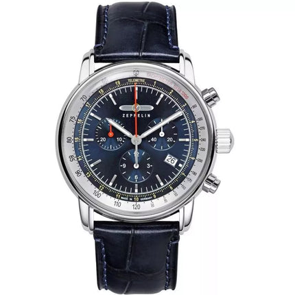 Vyriškas laikrodis ZEPPELIN LZ14 Marine Chronograph 8888-3 + DĖŽUTĖ