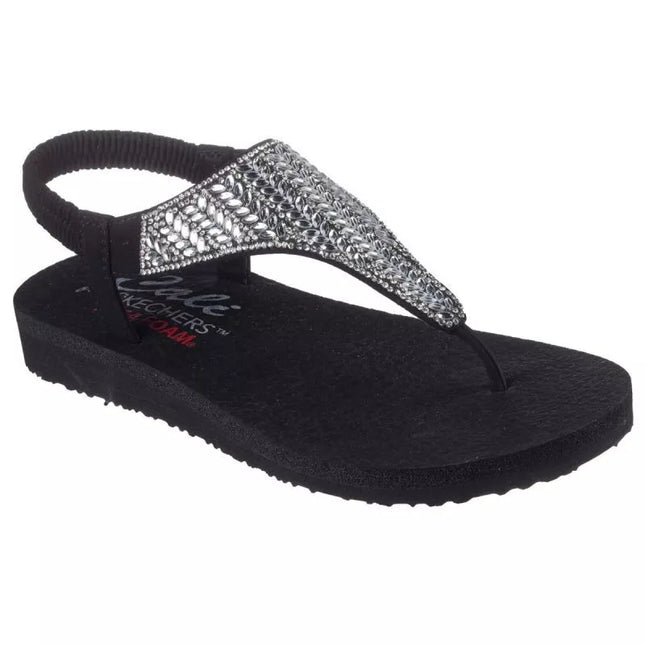 Skechers basutės „Meditation“ - „Glamorous Muse W 119774-BLK“