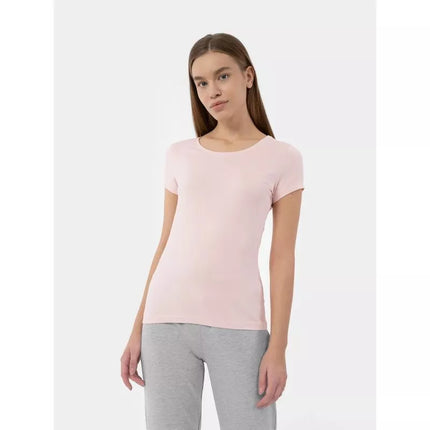 Women's regular plain T-shirt 4F 4FMM00TTSHF731-56S