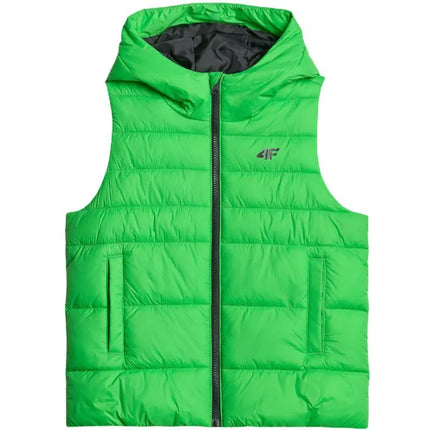 Boy's vest 4F M313 green 4FJWSS26TVJAM313 41S