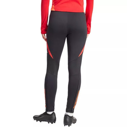 adidas Tiro 24 Varžybų treniruočių kelnės moterims, juodos ir raudonos, IS1637