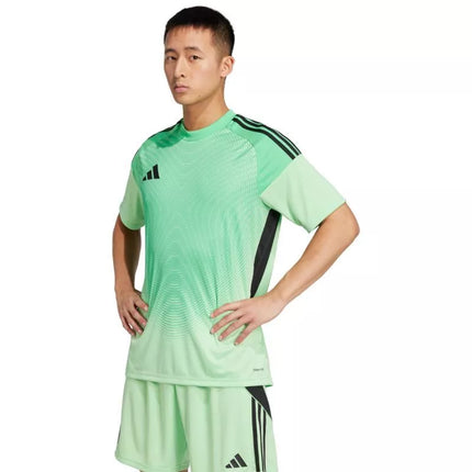 adidas Tiro 25 Competition Jersey Short Sleeve Men's Goalkeeper Jersey Green JI9716