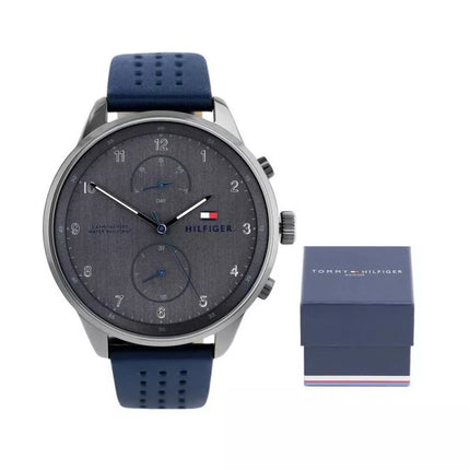 Tommy Hilfiger Chase Vandeniui atsparus vyriškas laikrodis - 1791578