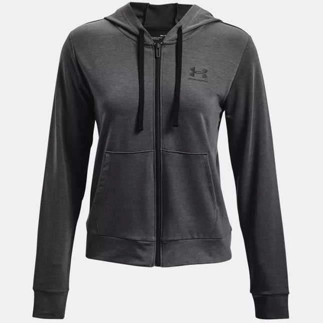 Under Armour Rival Terry FZ moteriškas džemperis su gobtuvu 1369853 010