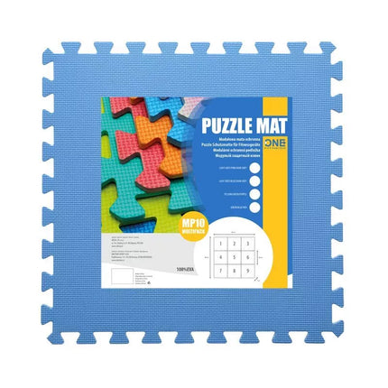 Multipack One Fitness MP10 puzzle mat green-blue-red 9 pieces 10 mm