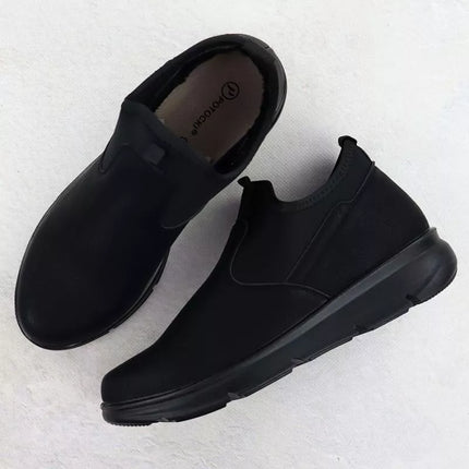 Women's low black ankle boots Potocki 25-90356