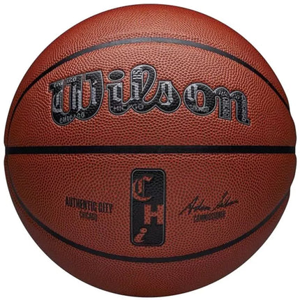 Wilson NBA Authentic City Čikagos kamuolys WZ2016002XB Krepšinio kamuolys