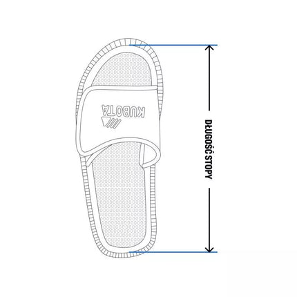 Kubota Klasikinės šlepetės su Velcro pastelės violetinės K25SS-100-001-10-1