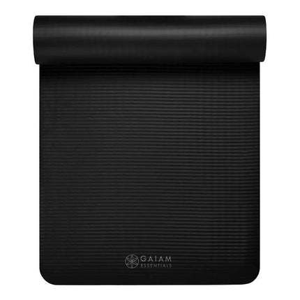 Gaiam 10mm sporto kilimėlis su dirželiu